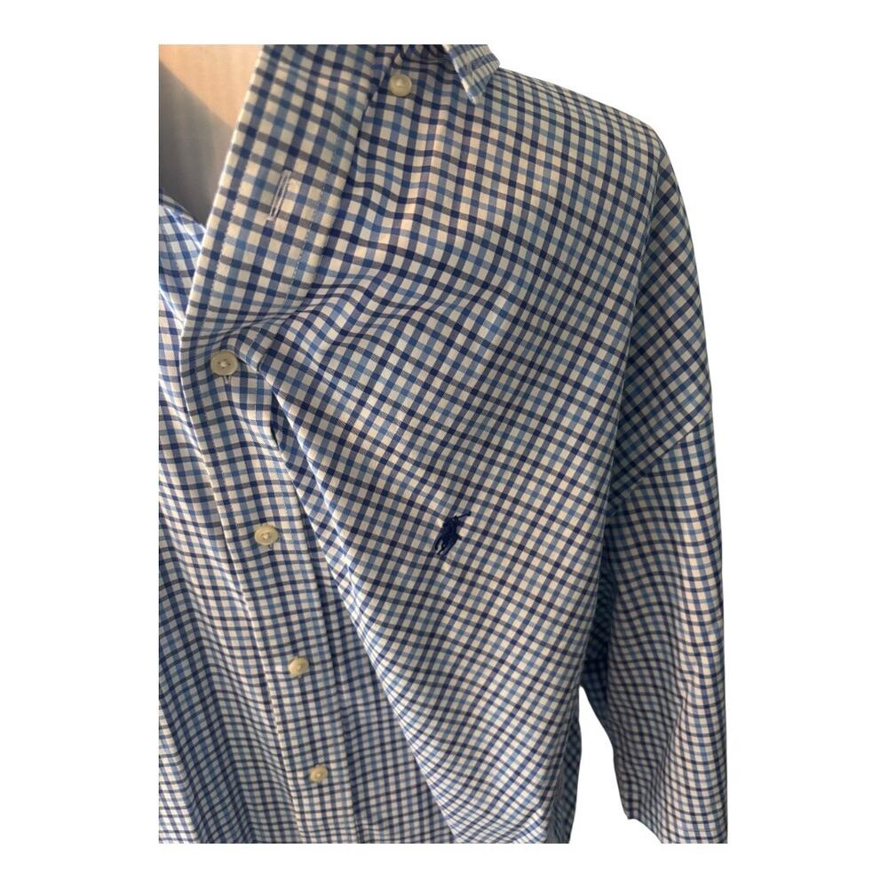 Ralph Lauren Performance Button Down Size Xlt Per… - image 3